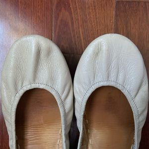 Tieks - feather gray size 10